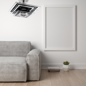 Lustre Quadrado Preto Plafon Vidro Sala Quarto