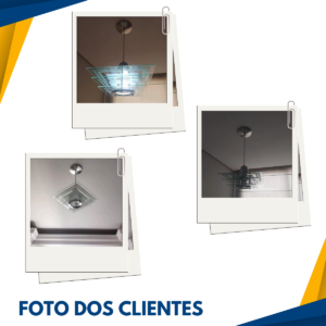 21 lustre quadrado pendente