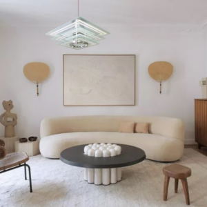 22 lustre quadrado pendente