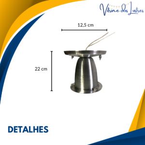 31 lustre vidro preto